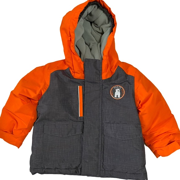 Gusti Baby Boy 18 months- Fleece Lined 3M Insulated Hooded Winter Coat - Picture 1 of 16